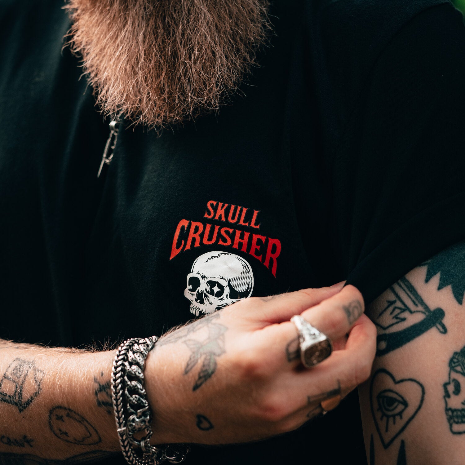 Skull Hand - Black T-Shirt