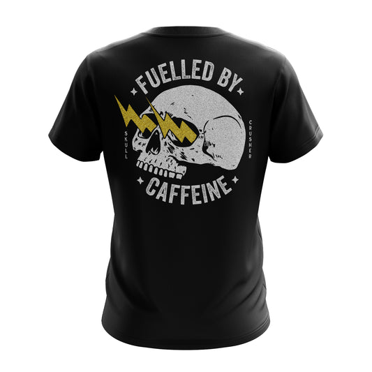Fuelled By Caffeine - Black T-Shirt