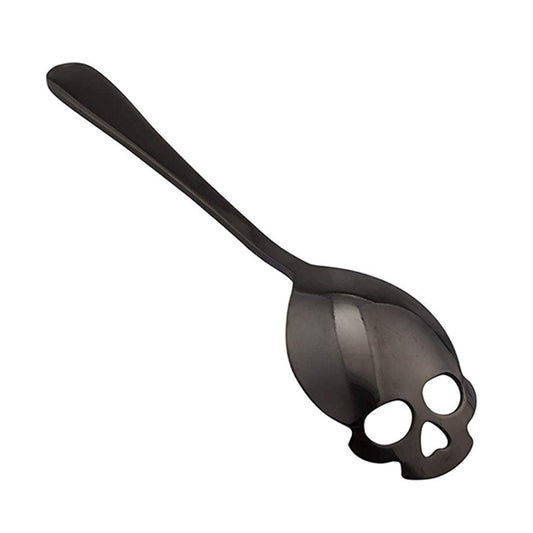 Skull Spoon - Black