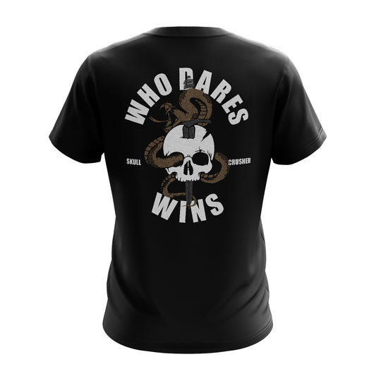 Who Dares Wins- Black T-Shirt