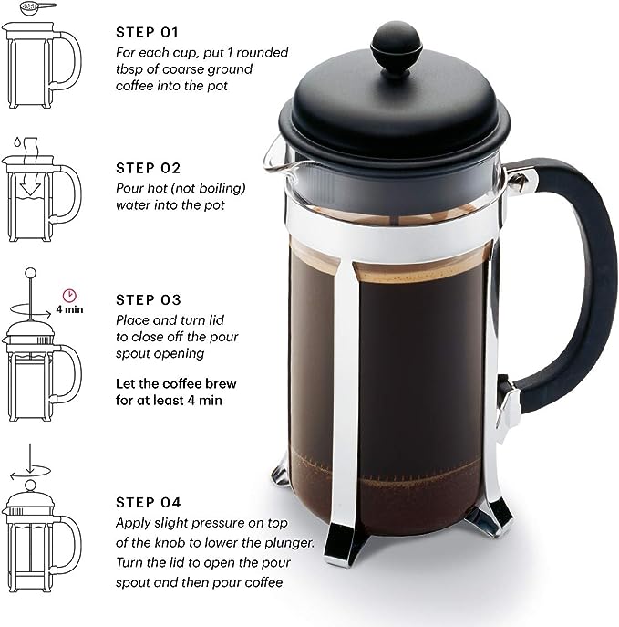 BODUM - French Press Cafetiere - 1L