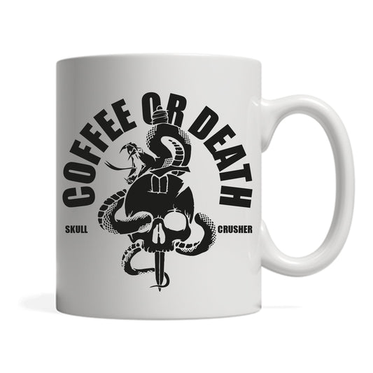 » 11oz White Mug - Coffee or Death (100% off)