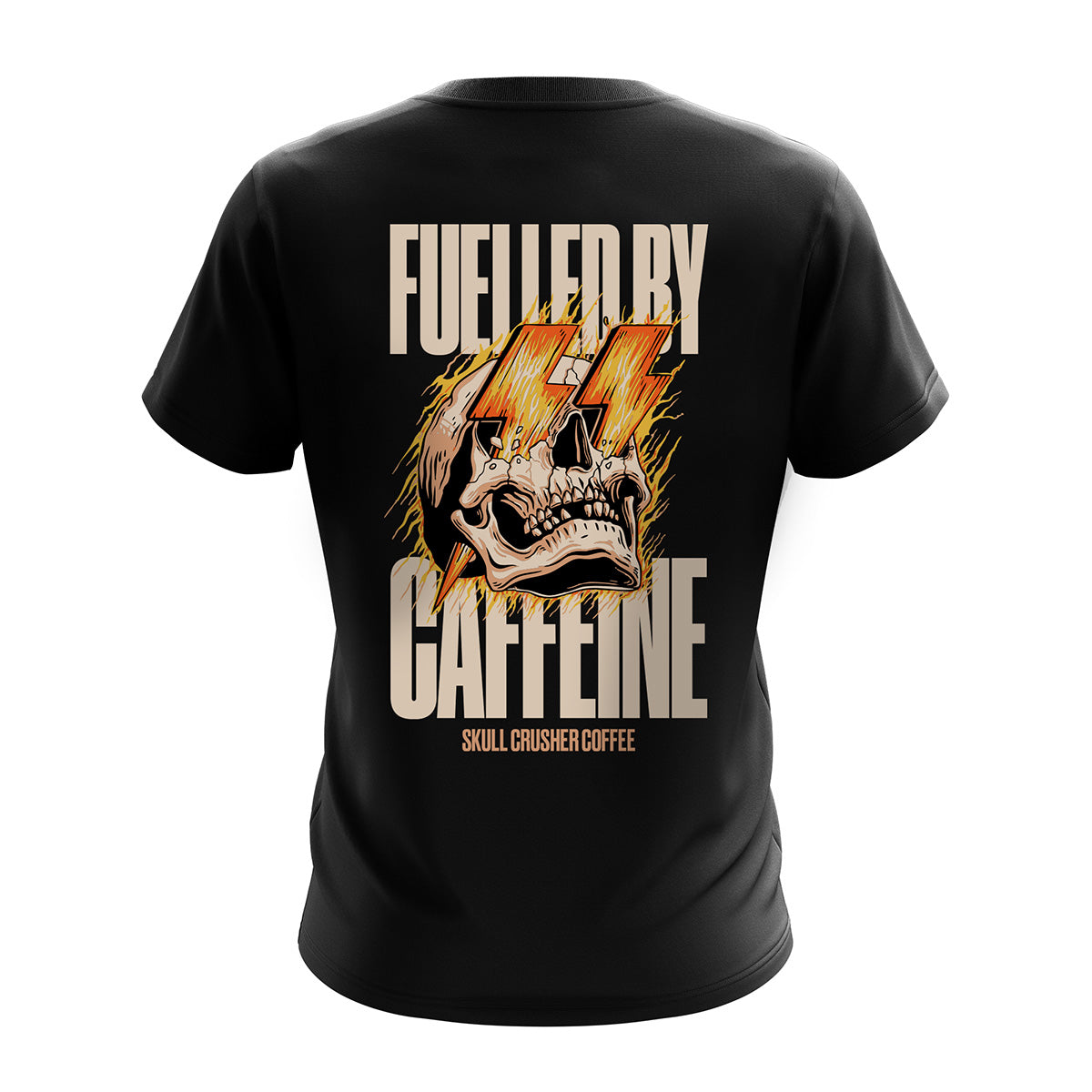 Fuelled By Caffeine V2 - Black T-Shirt